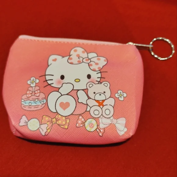 Hello Kitty Keychain Coin Purse - Picture 3 of 6